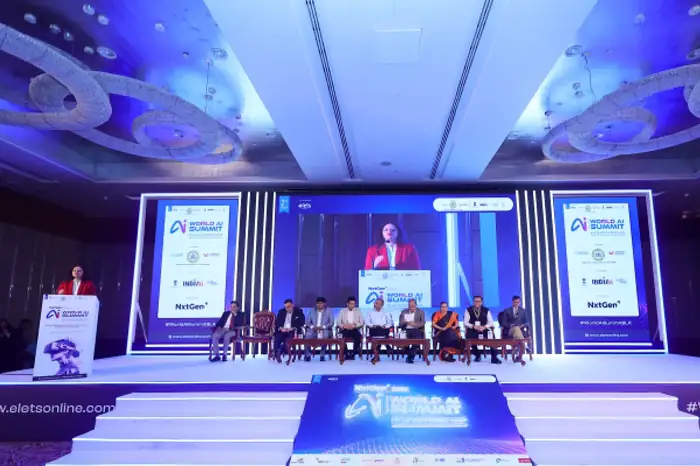 Panel on the main stage at World AI Summit 2025